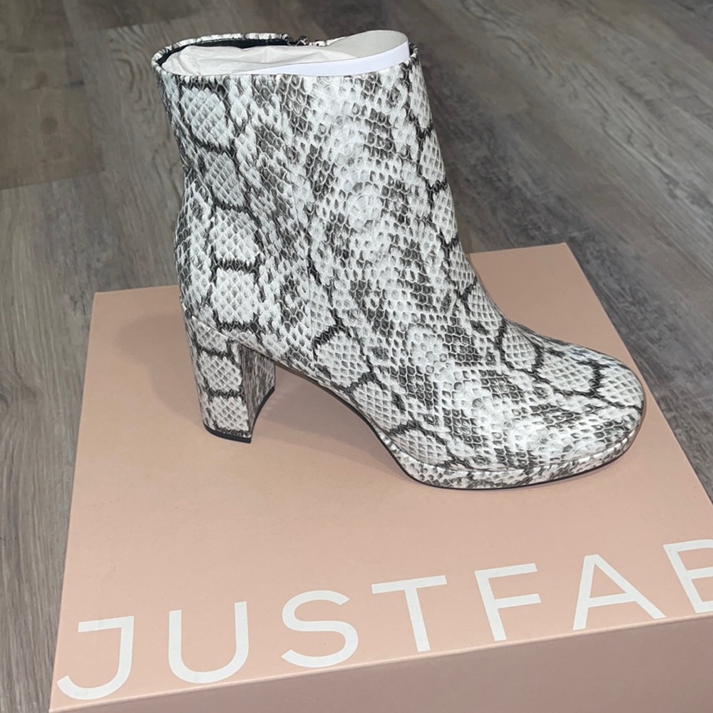 Brand new platform booties
